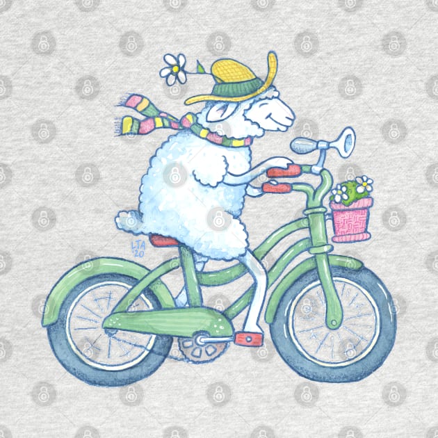 Sheep on a Bike by LAB Ideas